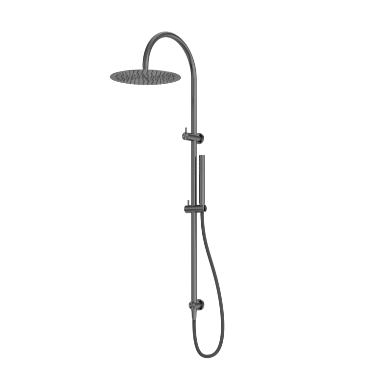 NR162205C01GR image 1 Image of Shower Twin Nero Zen OutdoorHose