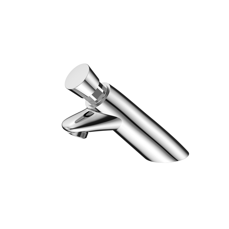 NR202302CH image 1 Image of Mixer Pillar Nero PushButton