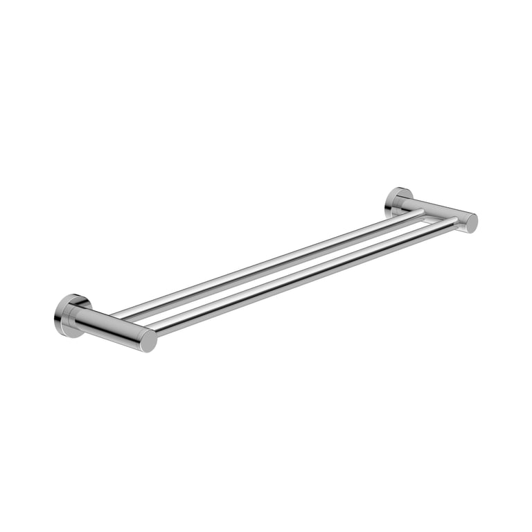 NR2030DCH image 1 Image of TowelRail SurfaceMount Nero Classic Double