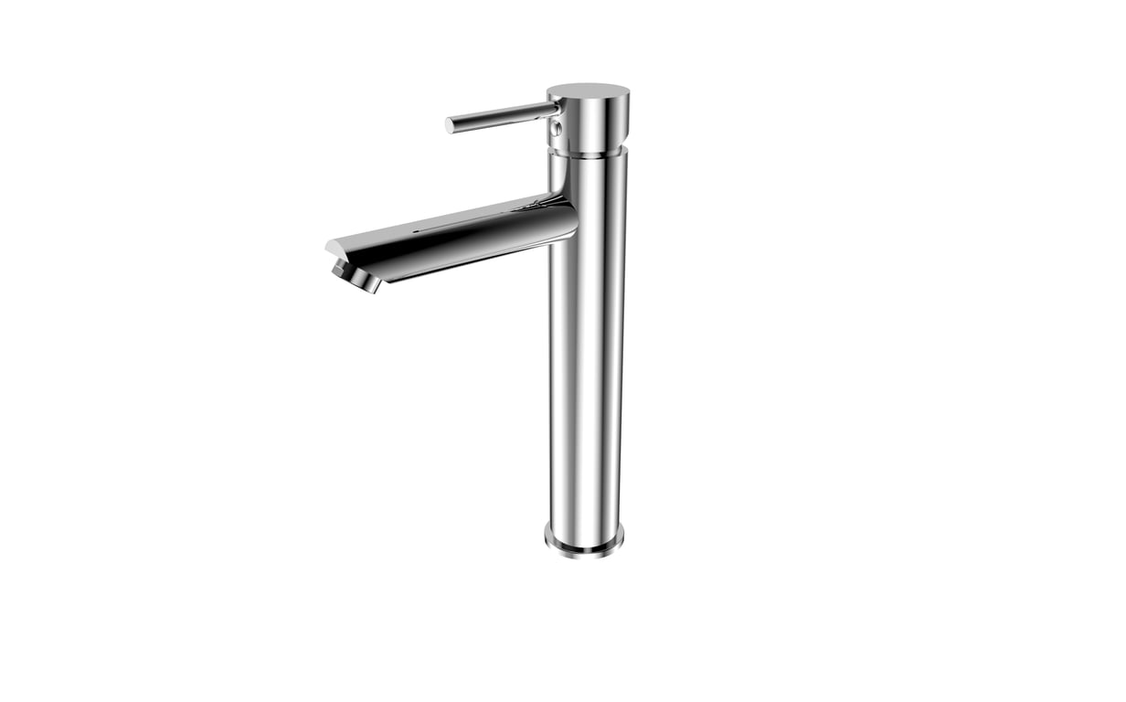 NR250804CH image 1 Image of Mixer Basin Nero Dolce StraightSpout Tall