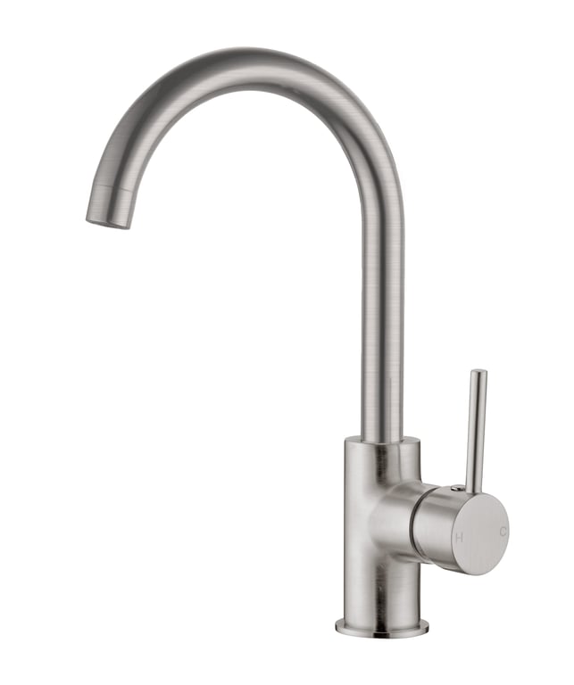 NR250807BN image 1 Image of Mixer Sink Nero Dolce Kitchen Gooseneck