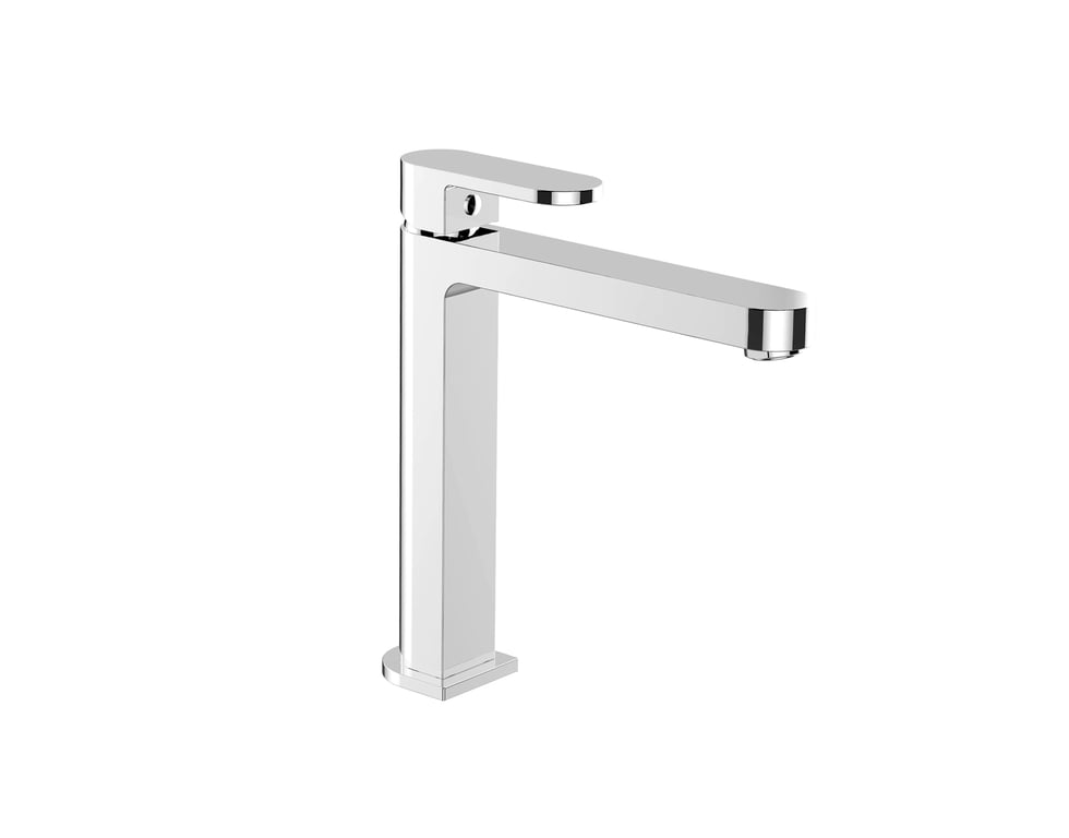 NR301301aCH image 1 Image of Mixer Basin Nero Ecco Tall