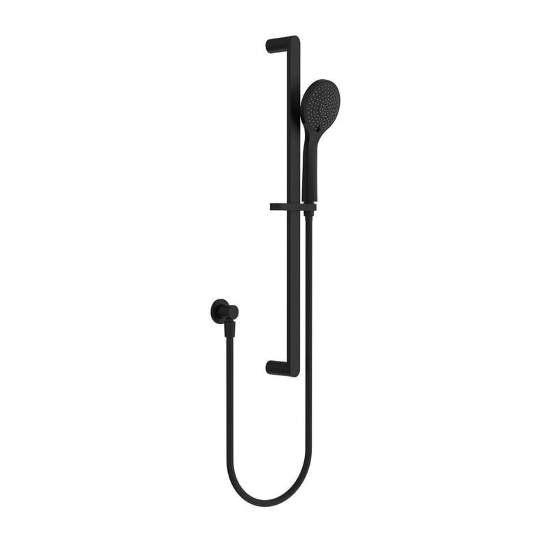 NR30802MB image 1 Image of Shower Rail Nero Ecco