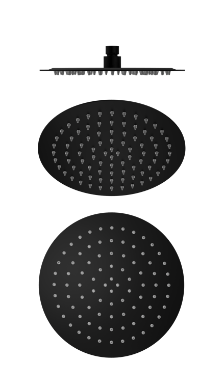 NR507036MB image 1 Image of Shower Rose Nero Round