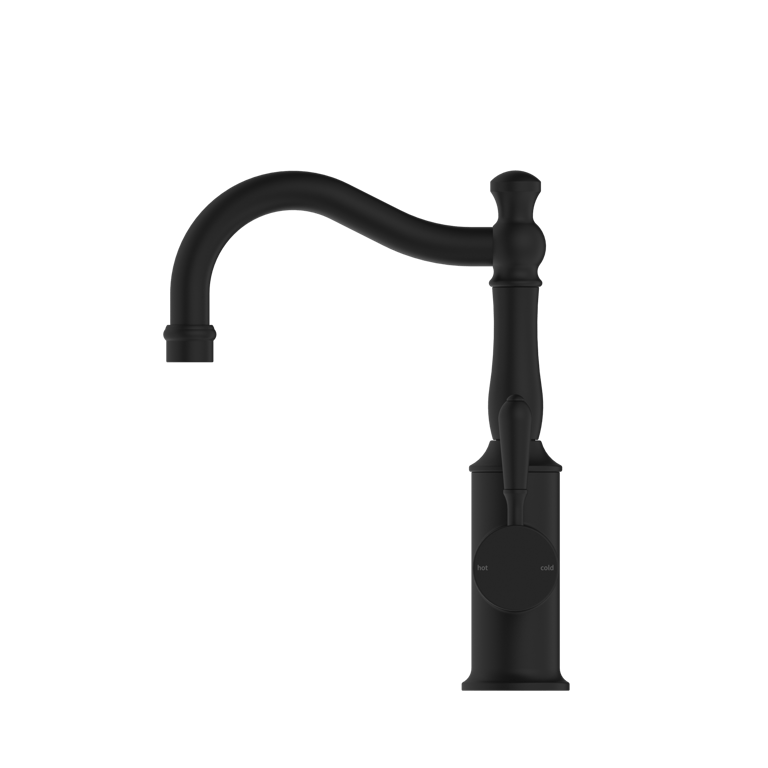 NR69210202MB image 1 Image of Mixer Basin Nero York HookSpout