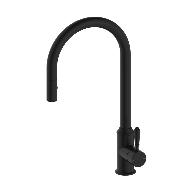 NR69210802MB image 1 Image of Mixer Sink Nero York PullOut VeggieSpray