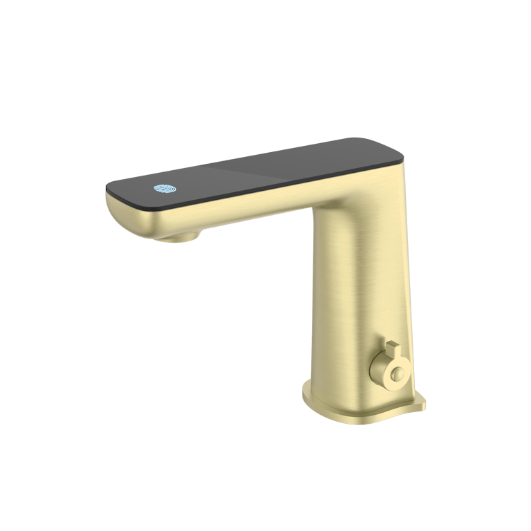 Nero Claudia Sensor Mixer With Black Top Display NR222101BG Image of Mixer Hob Nero Claudia Sensor BlackTopDisplay