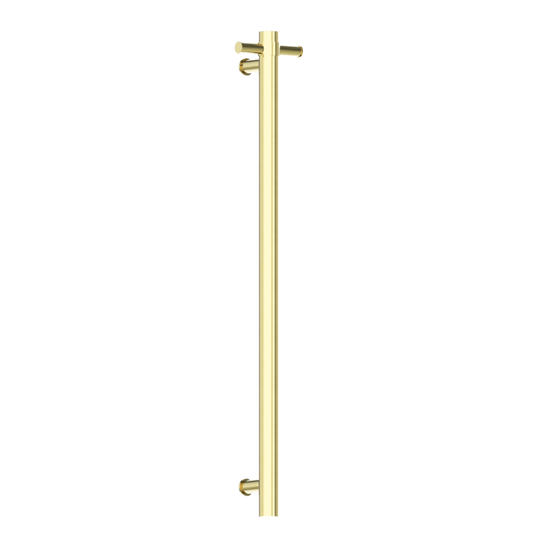 Nero Heated Vertical Towel Rail NRV900HBG Image of TowelLadder Heated Nero Vertical