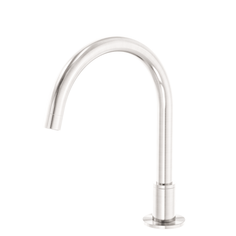 Nero Kara Hob Mount Bath Spout Matte Black NR211703BBN Image of Spout Bath Nero Kara Hob