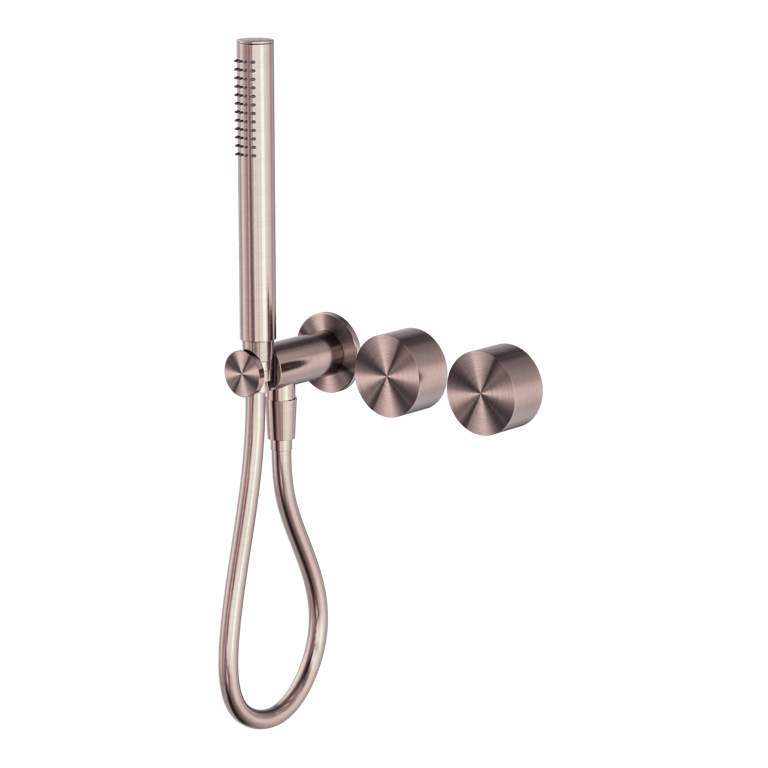 Nero Kara Progressive Shower System Separate Plate NR271903DBZ Image of TapSet Wall Nero KaraProgressive Shower BackPlate