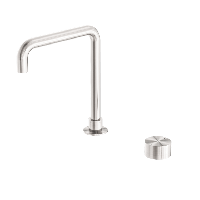 Nero Kara Progressive Tall Basin Set Matte Black NR271901aBN Image of MixerSet Basin Nero KaraProgressive Tall
