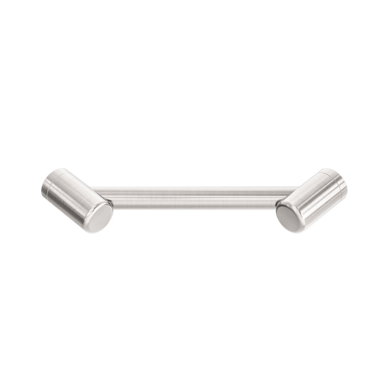 Nero Mecca Care 25mm Footrest Corner Grab Rail 215mm NRCR2508WBN Image of Footrest SurfaceMount Nero MeccaCare Corner 25mm