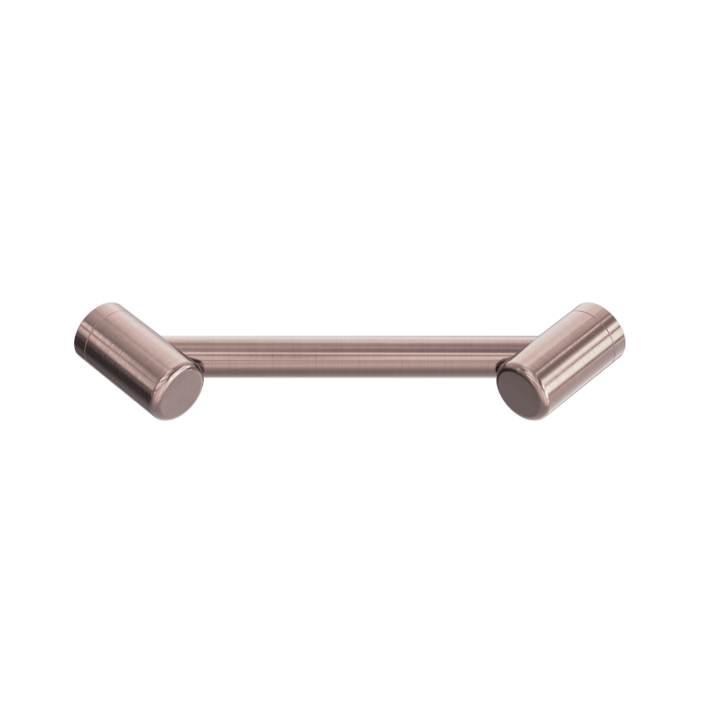 Nero Mecca Care 25mm Footrest Corner Grab Rail 215mm NRCR2508WBZ Image of Footrest SurfaceMount Nero MeccaCare Corner 25mm