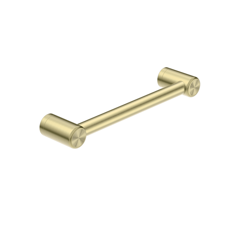 Nero Mecca Care 25mm Grab Rail 300mm 450mm 600mm 900mm 1200mm NRCR2512BG Image of GrabRail SurfaceMount Nero MeccaCare 25mm