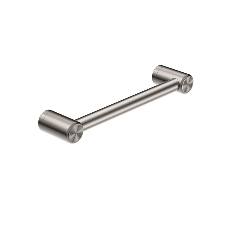 Nero Mecca Care 25mm Grab Rail 300mm 450mm 600mm 900mm 1200mm NRCR2512BN Image of GrabRail SurfaceMount Nero MeccaCare 25mm