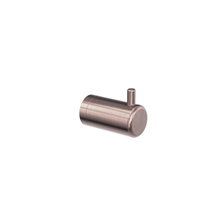 Nero Mecca Care 25mm Wall Hook NRCR2582BZ Image of RobeHook SurfaceMount Nero MeccaCare