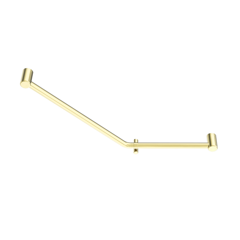 Nero Mecca Care 32mm Ambulant 45 Degree Bent Tube NRCR3245DBG Image of GrabRail 45Deg Nero MeccaCare Ambulant BentTube