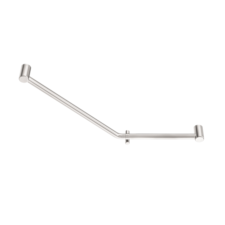 Nero Mecca Care 32mm Ambulant 45 Degree Bent Tube NRCR3245DBN Image of GrabRail 45Deg Nero MeccaCare Ambulant BentTube