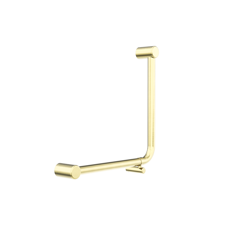 Nero Mecca Care 32mm Ambulant 90 Degree Bent Tube NRCR3290DBG Image of GrabRail 90Deg Nero MeccaCare Ambulant BentTube