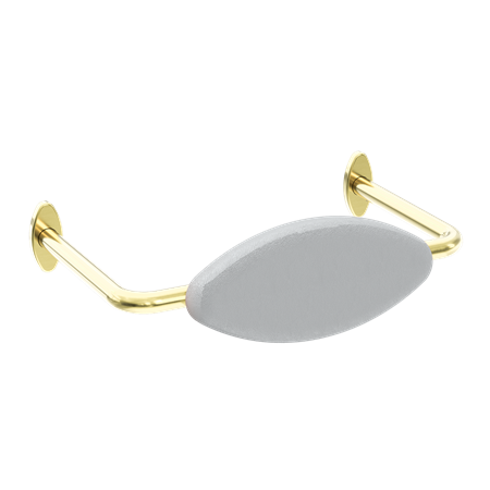 Nero Mecca Care DDA Toilet Backrest NRCR0001BG Image of Backrest Toilet Nero MeccaCare DDA