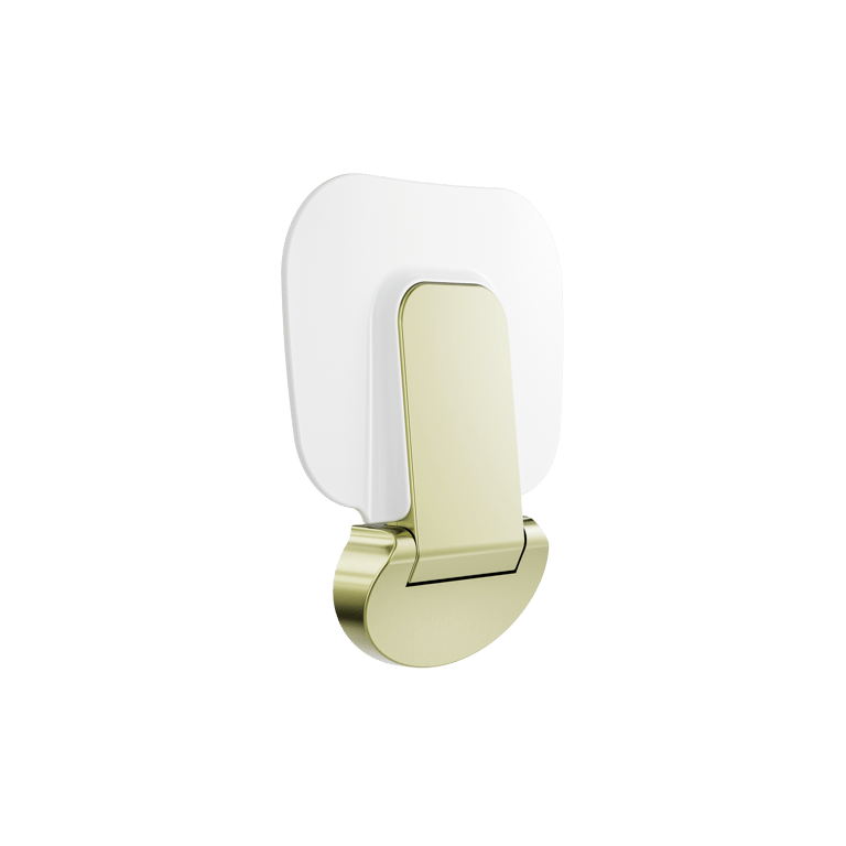 Nero Mecca Care Shower Seat 400x330mm NRCR0003BG Image of ShowerSeat Folding Nero MeccaCare 400mmWide
