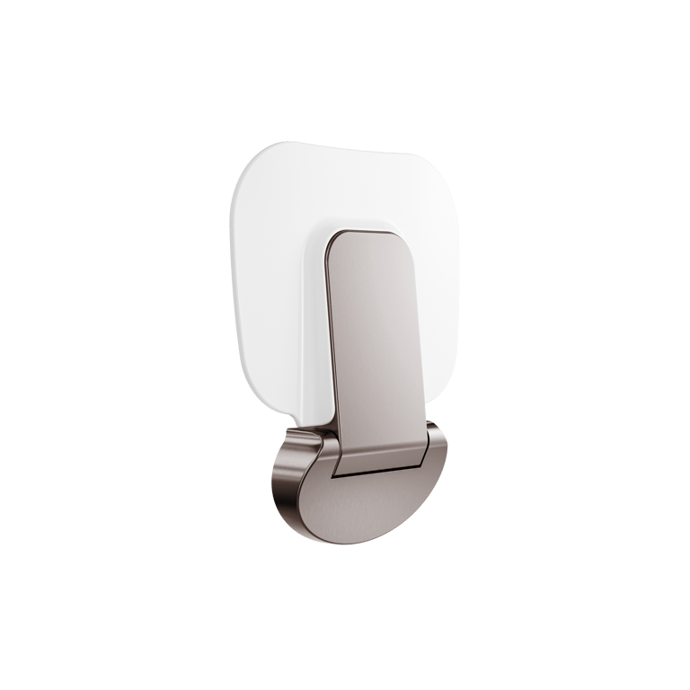 Nero Mecca Care Shower Seat 400x330mm NRCR0003BZ Image of ShowerSeat Folding Nero MeccaCare 400mmWide