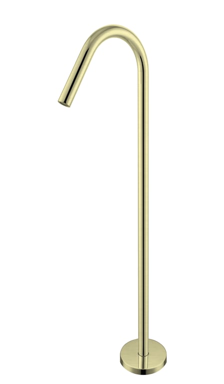 Nero Mecca Freestanding Bath Spout Only NR221903aBG Image of Spout Freestanding Nero Mecca Bath