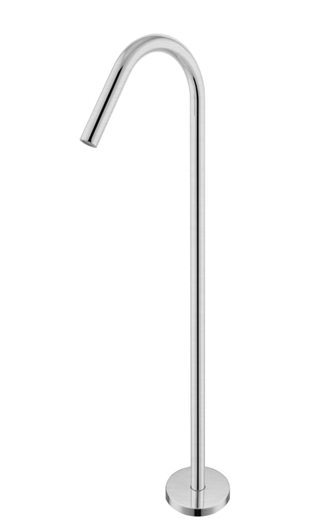 Nero Mecca Freestanding Bath Spout Only NR221903aBN Image of Spout Freestanding Nero Mecca Bath
