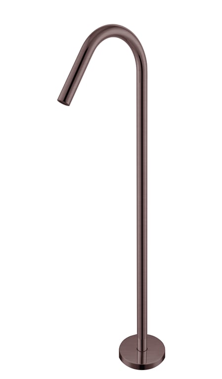 Nero Mecca Freestanding Bath Spout Only NR221903aBZ Image of Spout Freestanding Nero Mecca Bath