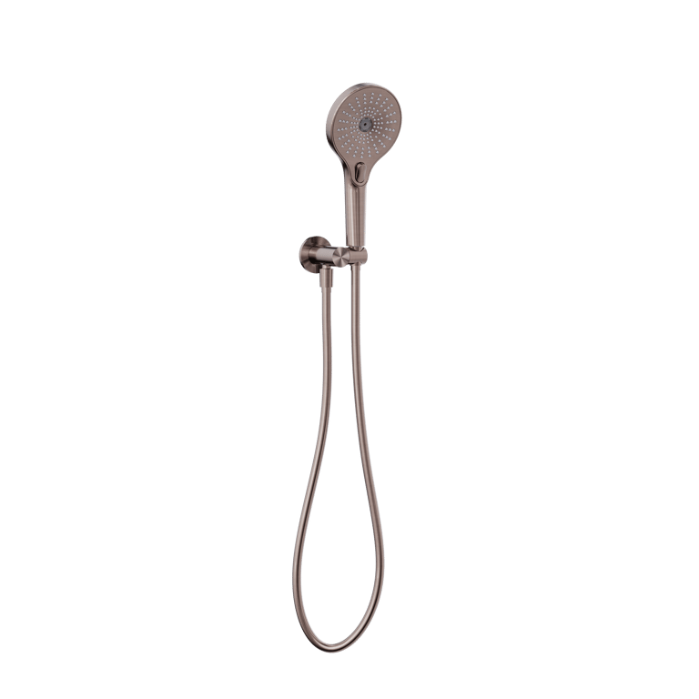 Nero Mecca Hand Hold Shower NR221905CBZ Image of Shower Hand Nero Mecca Bracket