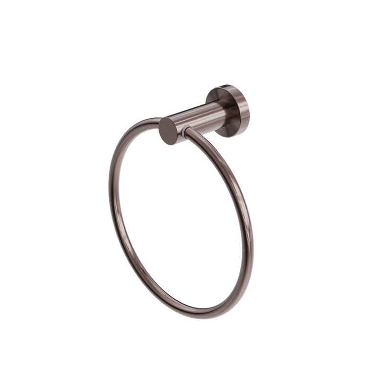 Nero Mecca Hand Towel Ring NR1980BZ Image of TowelRing SurfaceMount Nero Mecca Hand