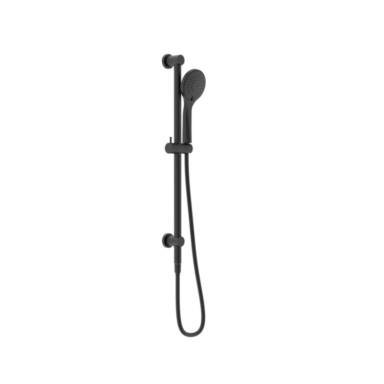 Nero Mecca Rail Shower With Air Shower NR221905aMB Image of Shower Rail Nero Mecca AirShower