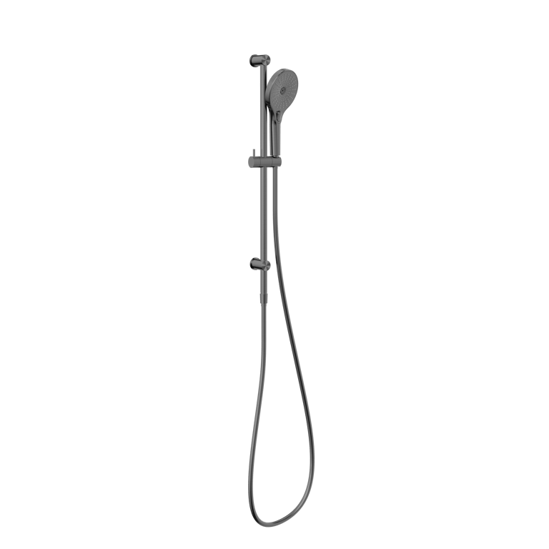 Nero Mecca Rail Shower NR221905DGM Image of Shower Rail Nero Mecca