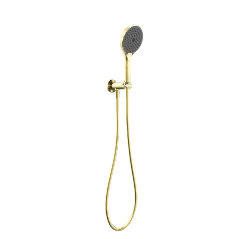 Nero Mecca Shower Bracket With Air Shower II NR221905FBG Image of Shower Hand Nero Mecca AirShowerII Bracket