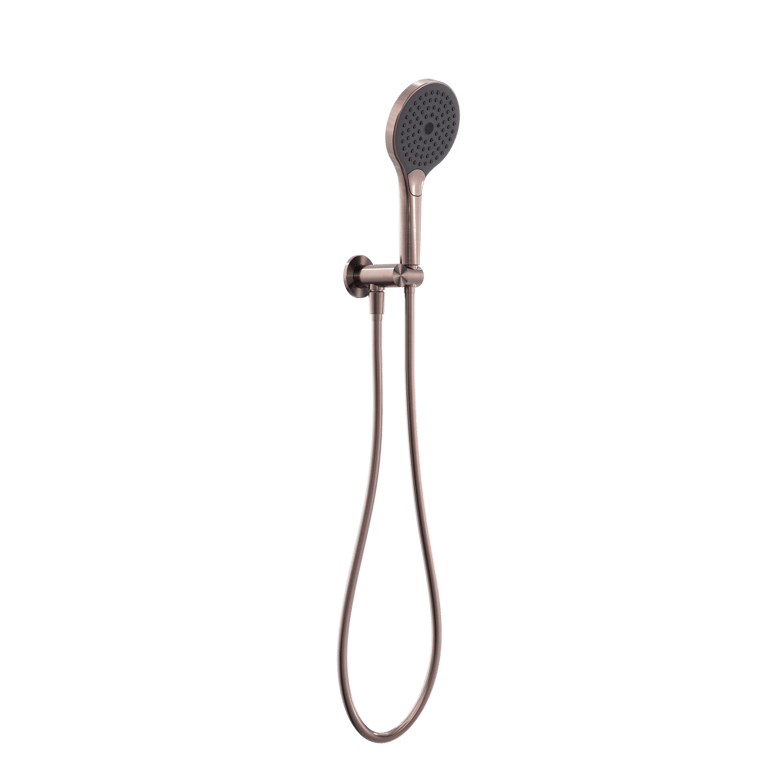 Nero Mecca Shower Bracket With Air Shower II NR221905FBZ Image of Shower Hand Nero Mecca AirShowerII Bracket