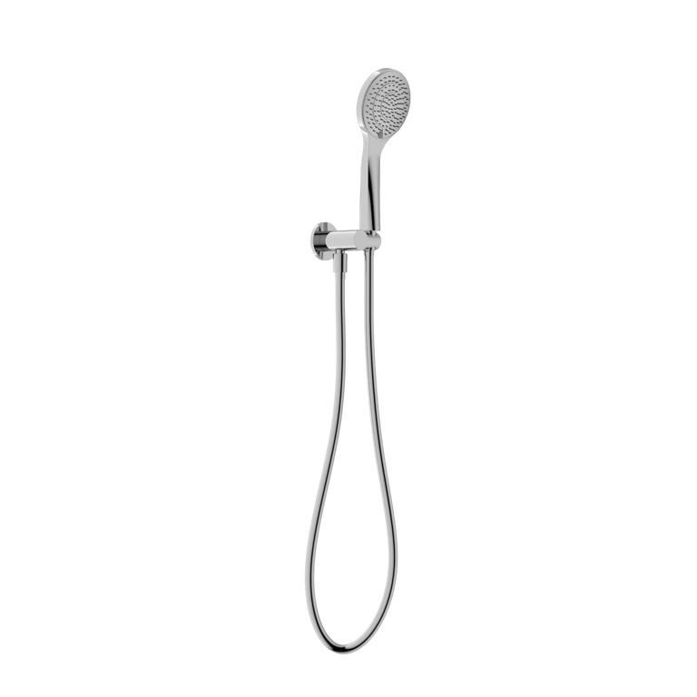 Nero Mecca Shower Bracket With Air Shower NR221905CH Image of Shower Hand Nero Mecca AirShower