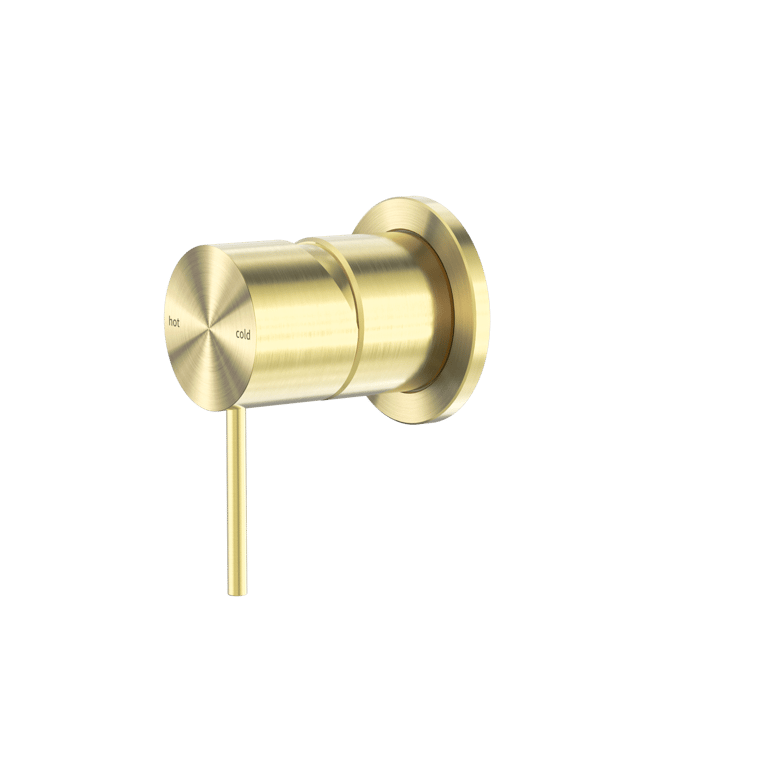 Nero Mecca Shower Mixer 60mm Plate NR221911HBG Image of MixerTap Shower Nero Mecca 60mmPlate