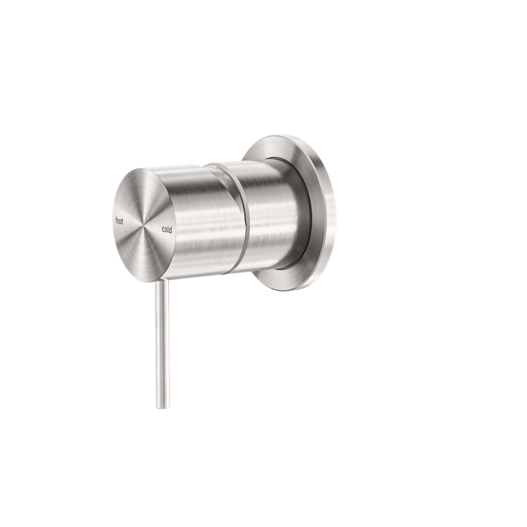 Nero Mecca Shower Mixer 60mm Plate NR221911HBN Image of MixerTap Shower Nero Mecca 60mmPlate
