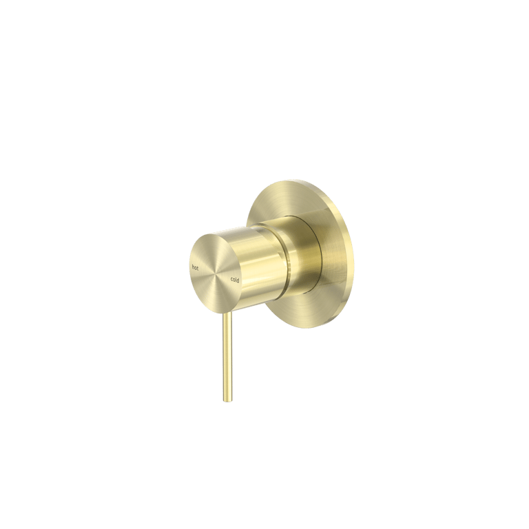Nero Mecca Shower Mixer 80mm Plate NR221911BG Image of MixerTap Shower Nero Mecca 80mmPlate