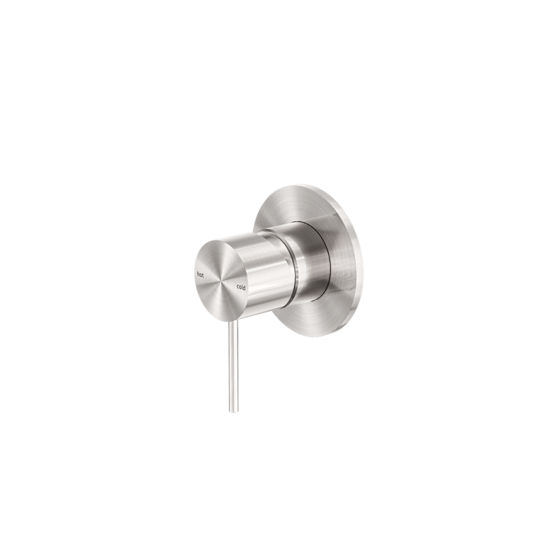 Nero Mecca Shower Mixer 80mm Plate NR221911BN Image of MixerTap Shower Nero Mecca 80mmPlate