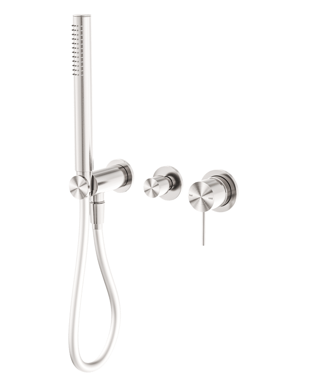 Nero Mecca Shower Mixer Divertor System Separate Back Plate NR221912fBN Image of TapSet Shower Nero Mecca Divertor Split