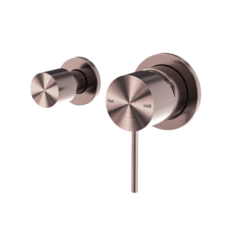 Nero Mecca Shower Mixer With Horizontal 2 Way Divertor NR221911uBZ Image of MixerTap Diverter Nero Mecca Horizontal