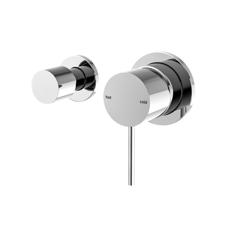 Nero Mecca Shower Mixer With Horizontal 2 Way Divertor NR221911uCH Image of MixerTap Diverter Nero Mecca Horizontal