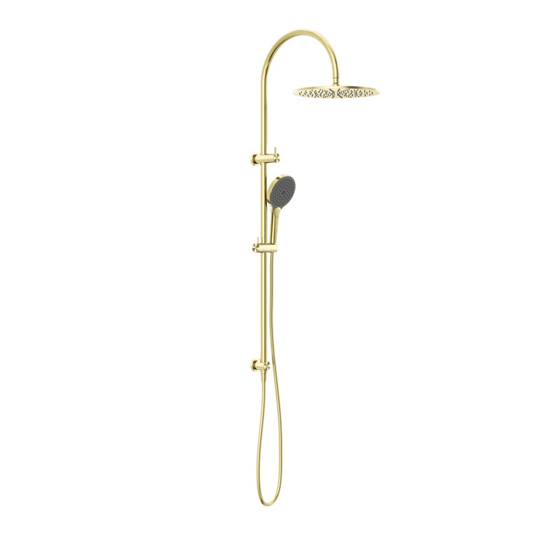 Nero Mecca Twin Shower Set With Air Shower II NR221905HBG Image of Shower Twin Nero Mecca AirShowerII