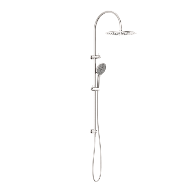 Nero Mecca Twin Shower Set With Air Shower II NR221905HBN Image of Shower Twin Nero Mecca AirShowerII