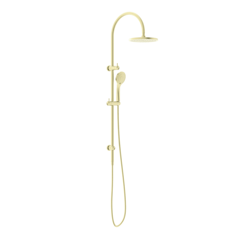 Nero Mecca Twin Shower Set With Air Shower NR221905bBG Image of Shower Twin Nero Mecca AirShower