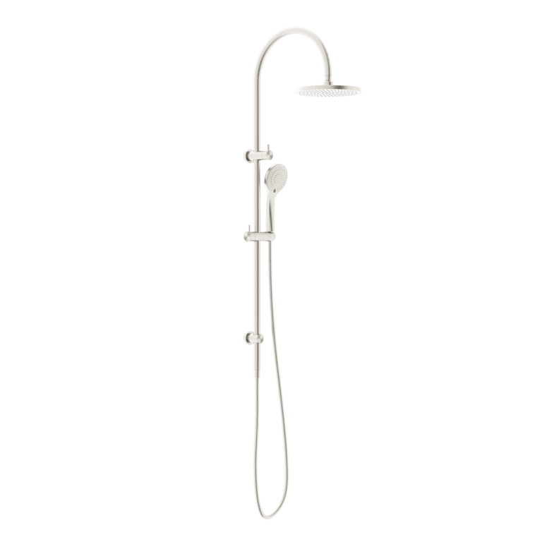 Nero Mecca Twin Shower Set With Air Shower NR221905bBN Image of Shower Twin Nero Mecca AirShower