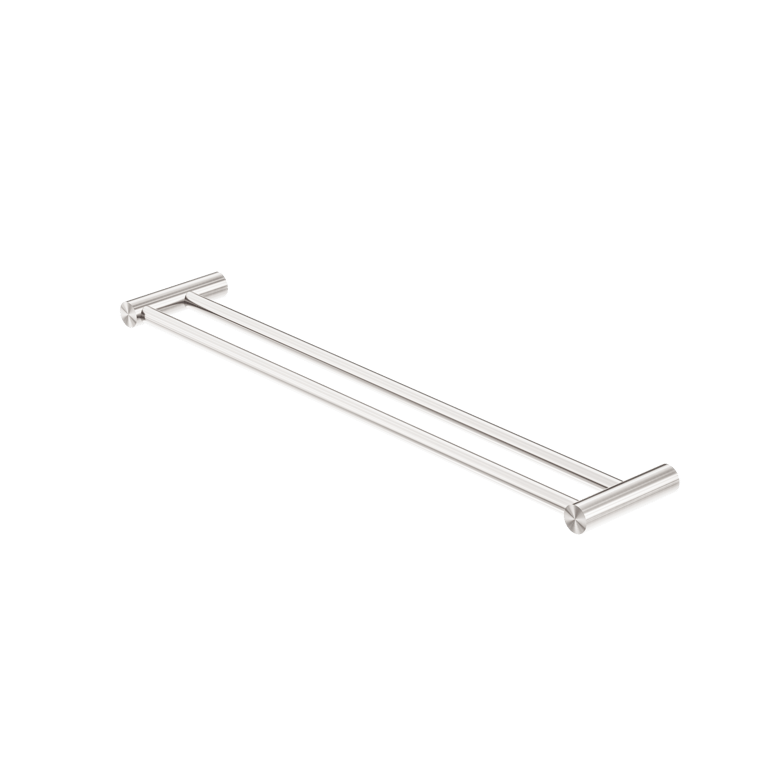 Nero New Mecca Double Towel Rail 800mm and 600mm NR2324DBN Image of TowelRail SurfaceMount Nero Mecca New Double
