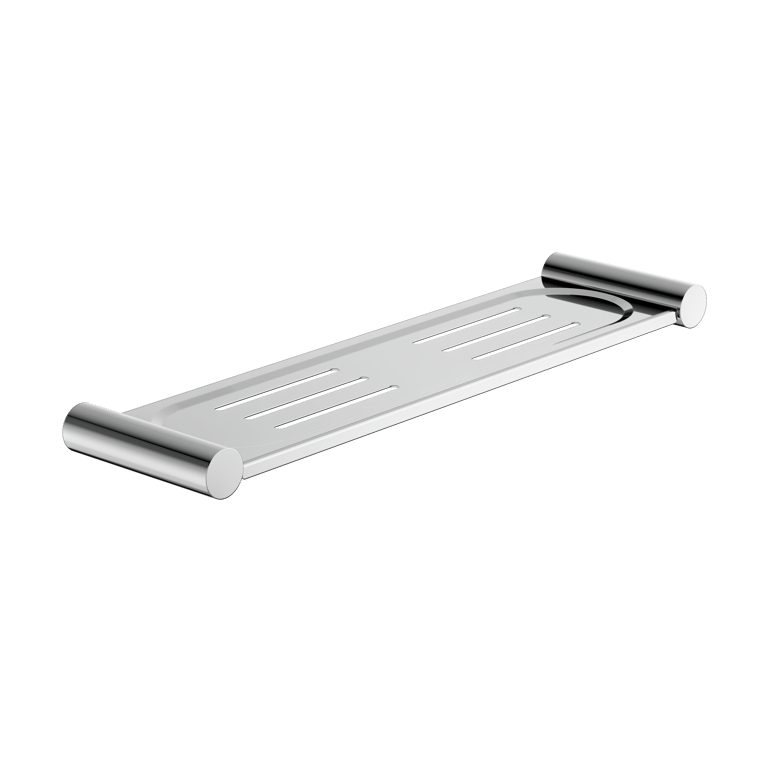 Nero New Mecca Metal Shower Shelf NR2387ACH Image of Shelf SurfaceMount Nero Mecca New Metal
