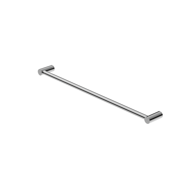 Nero New Mecca Single Towel Rail 600mm and 800mm NR2324CH Image of TowelRail SurfaceMount Nero Mecca New Single